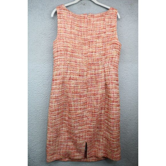 Talbots Tweed Sleeveless Midi Dress & Jacket-Size 14-Office-Career - Picture 13 of 16
